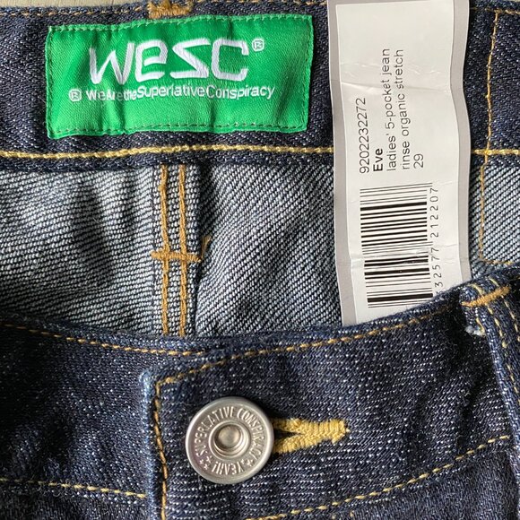 NWT WeSC Eve Jeans - Picture 2 of 4